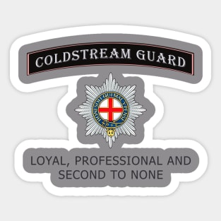 Coldstream guard 4 Sticker